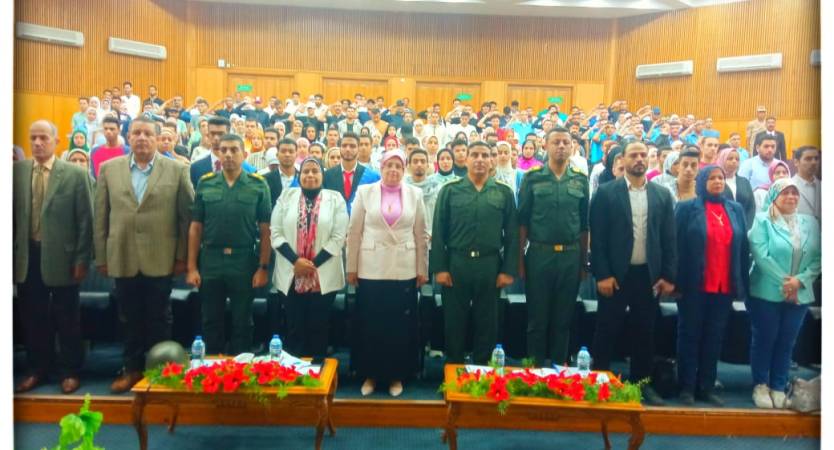 Faculty of Nursing Holds Educational Seminar in Cooperation with Military Education Department on the Palestinian Cause
