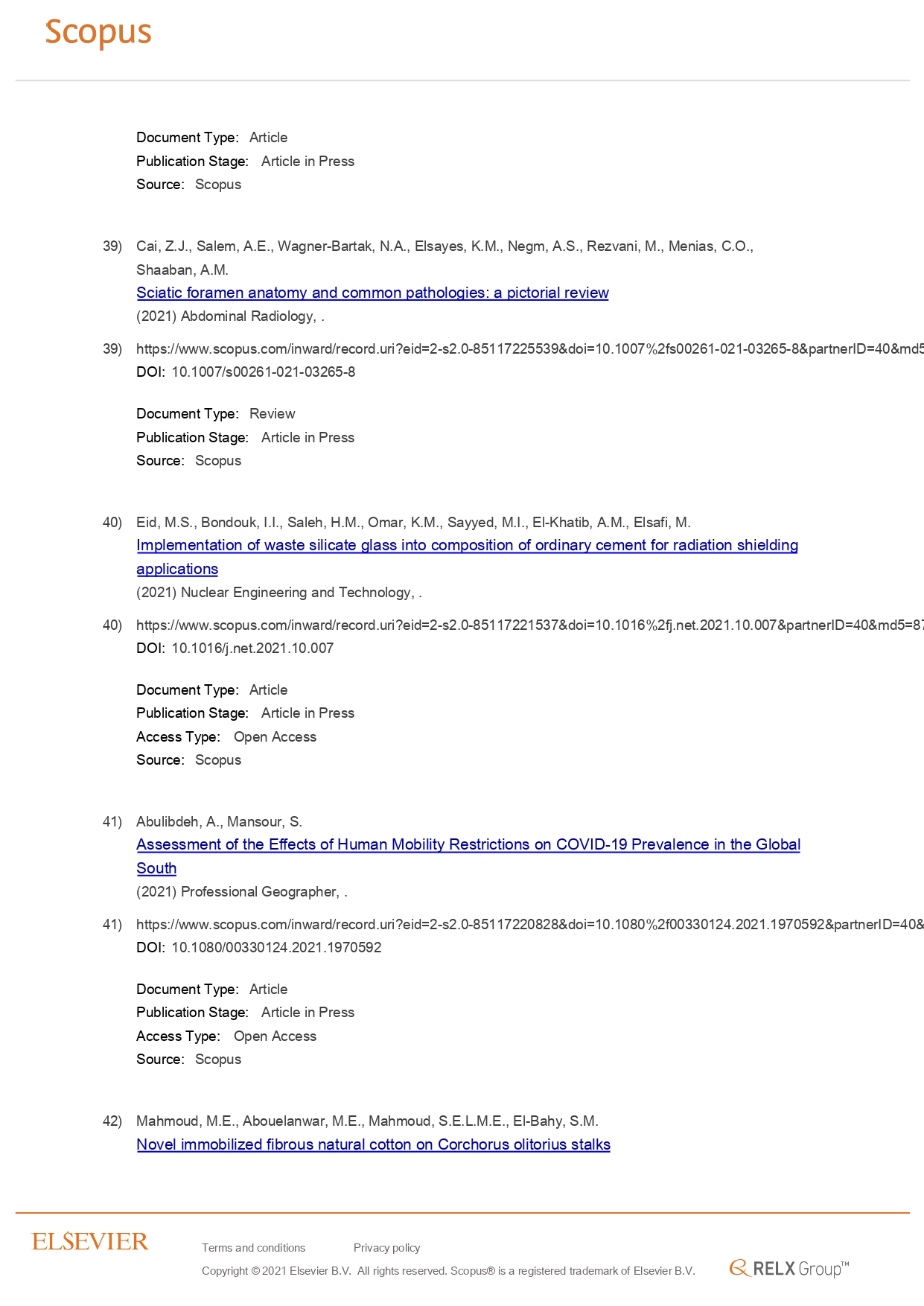 25 AlexU Publication in Scopus 25 October 2021 page 0012