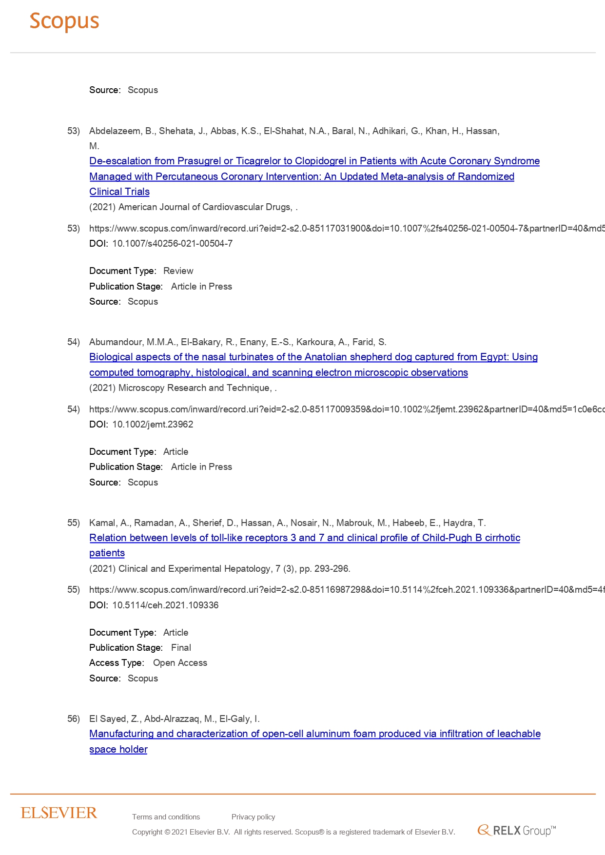 25 AlexU Publication in Scopus 25 October 2021 page 0016