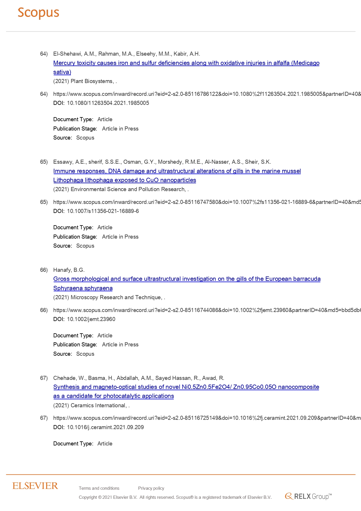 25 AlexU Publication in Scopus 25 October 2021 page 0019