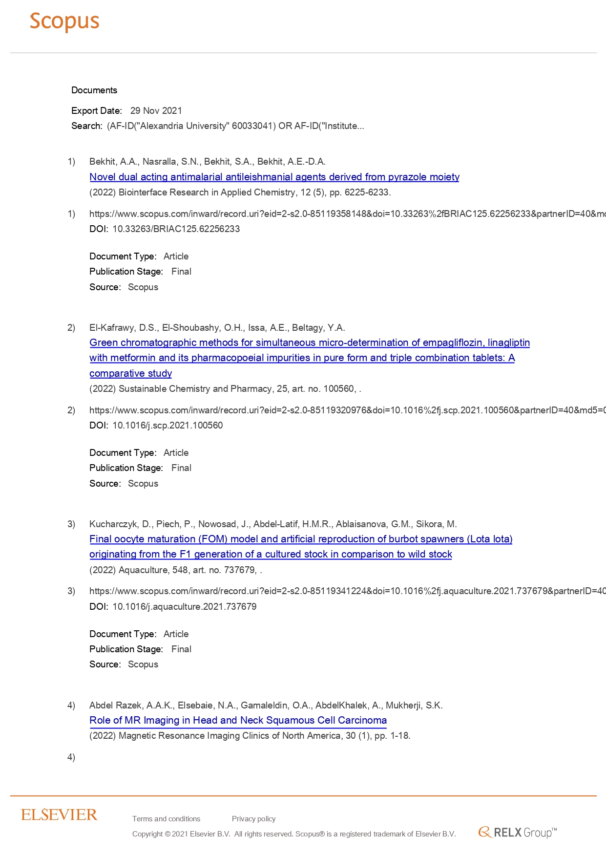 30 AlexU Publication in Scopus 29 November 2021 pages to jpg 0001
