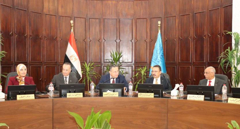 Alexandria University Council Highlights the Role of the International Relations Office in Enhancing Global Cooperation, Commends University Hospitals, and Continues Advancing Digital Transformation