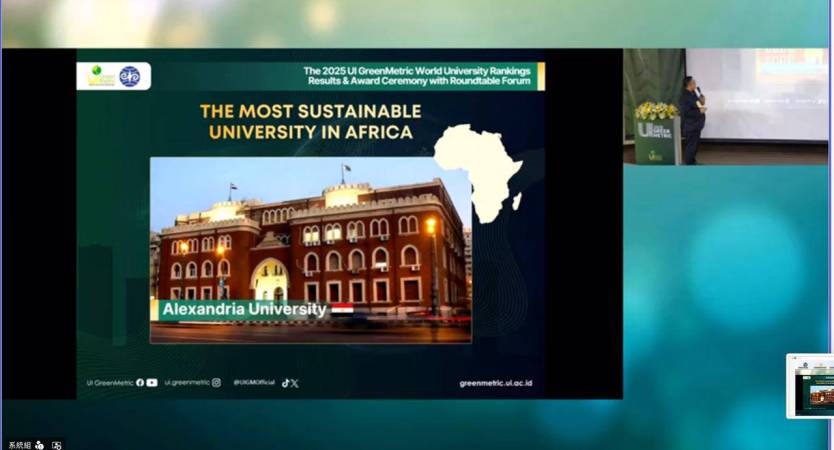 جامعة الإسكندرية تحصد لقب 