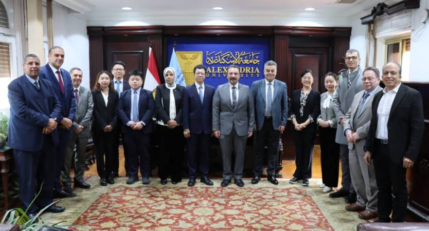 Alexandria University Receives a High-Level Chinese Medical Delegation to Enhance Cooperation in Liver Surgery