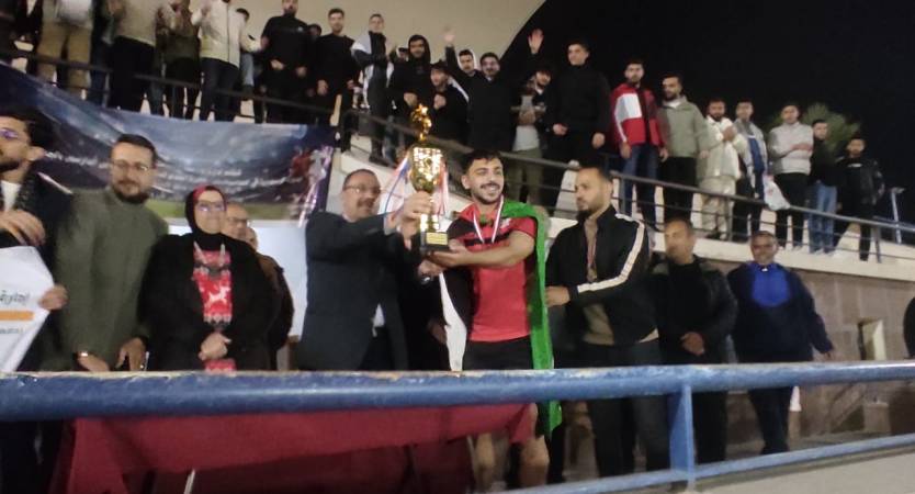 Alexandria University Concludes Ramadan Five-a-Side Football Tournament for International Students with 16 Teams Participating