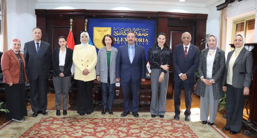 Strengthening International Cooperation: Alexandria University Explores Student Exchange and Academic Collaboration with Sciences Po Lyon, France