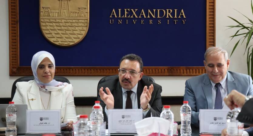 First meeting of the Supreme Council for University Companies at Alexandria University to enhance innovation, investment, and maximize the university’s self-generated resources