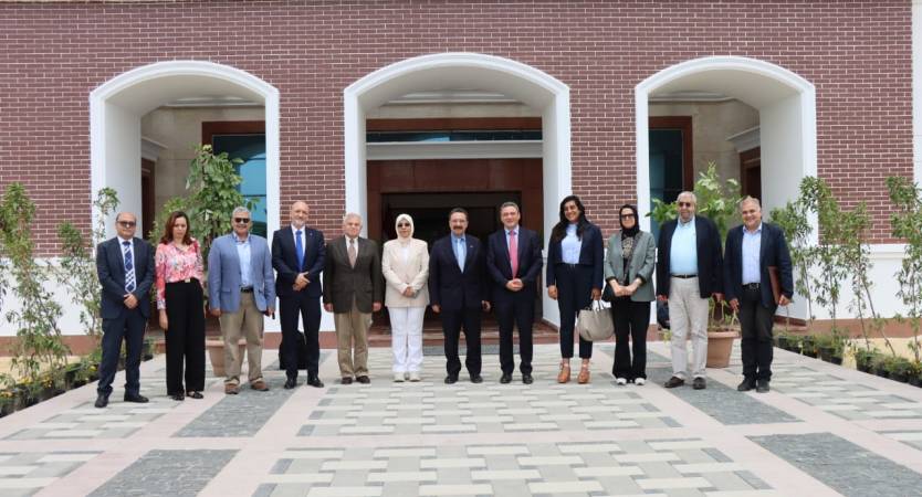 On the Second Day… Paris-Saclay University Delegation Inspects Technology Valley and Distinguished Research Laboratories at Alexandria University