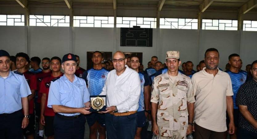 يوم رياضي مشترك يجمع طلاب جامعة الإسكندرية والكلية البحرية