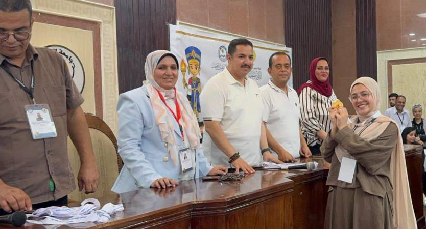 Alexandria University Student Wins Gold in Best Presentation and Best Poster