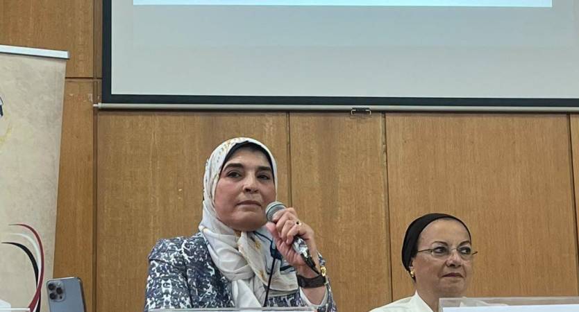 Alexandria University Cultural Salon Hosts Media Personality Nashwa El-Hofy