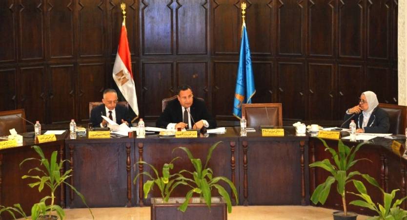 Dr. Konsowa in University Council Meeting:  Thanking All Alexandria University Employees in All Faculties for Successful Completion of First Semester Exams