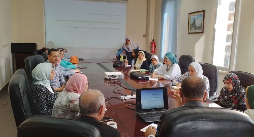 مجلس مديري وحدات ضمان الجودة يتابع نشاط شهر سبتمبر الجاري